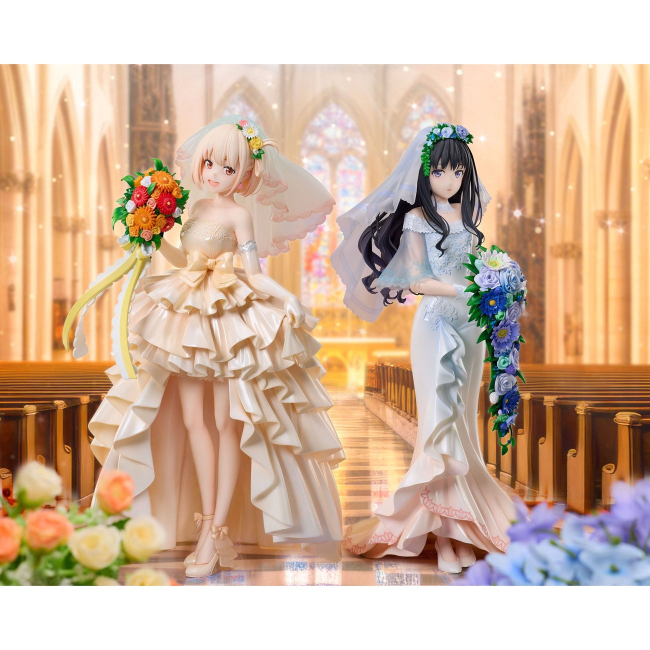 Image produit Lycoris Recoil Statue PVC 1/7 Chisato Nishikigi Version Robe de Mariée 26 cm