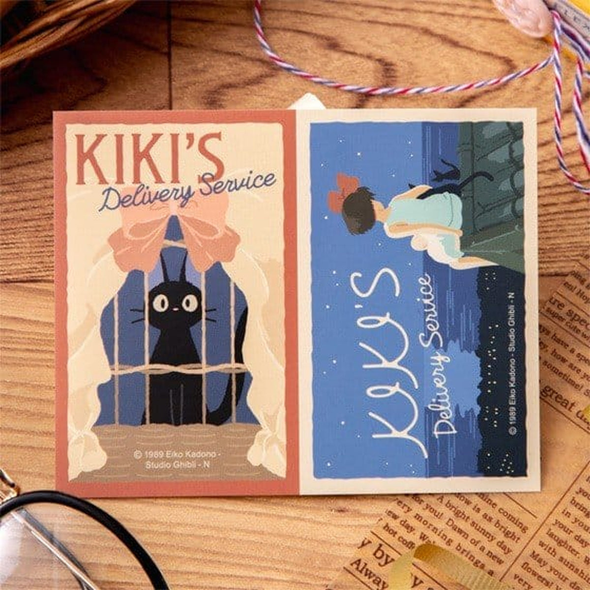 Image produit Kiki la petite sorcière Autocollant Kiki & Jiji Rétro