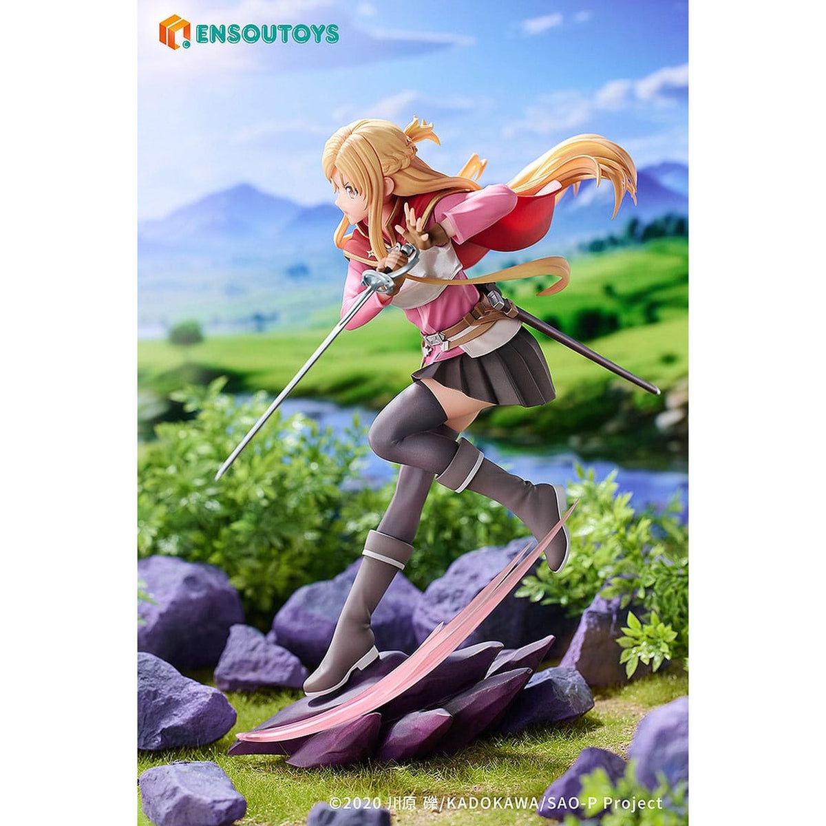 Image produit Sword Art Online Figurine 1/7 Progressive Scherzo of Deep Night Set Kirito & Asuna