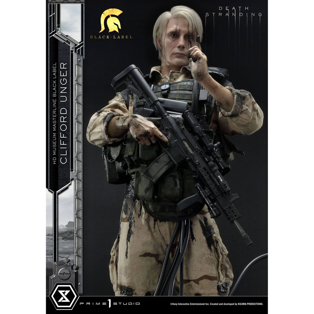 Produktbild Death Stranding Statue 1/2 Clifford Unger Black Label 103 cm