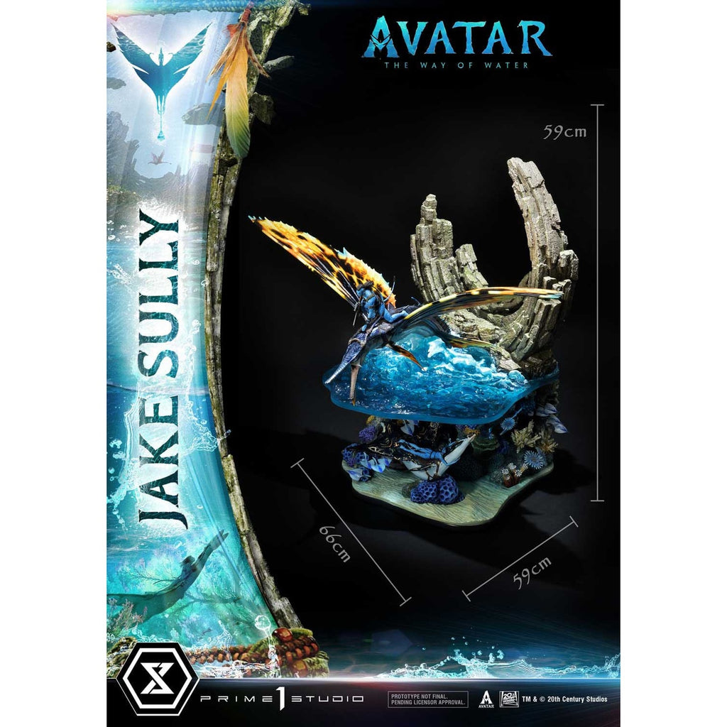 Image produit Avatar : La Voie de l’eau Statue Jake Sully Version Bonus 59 cm