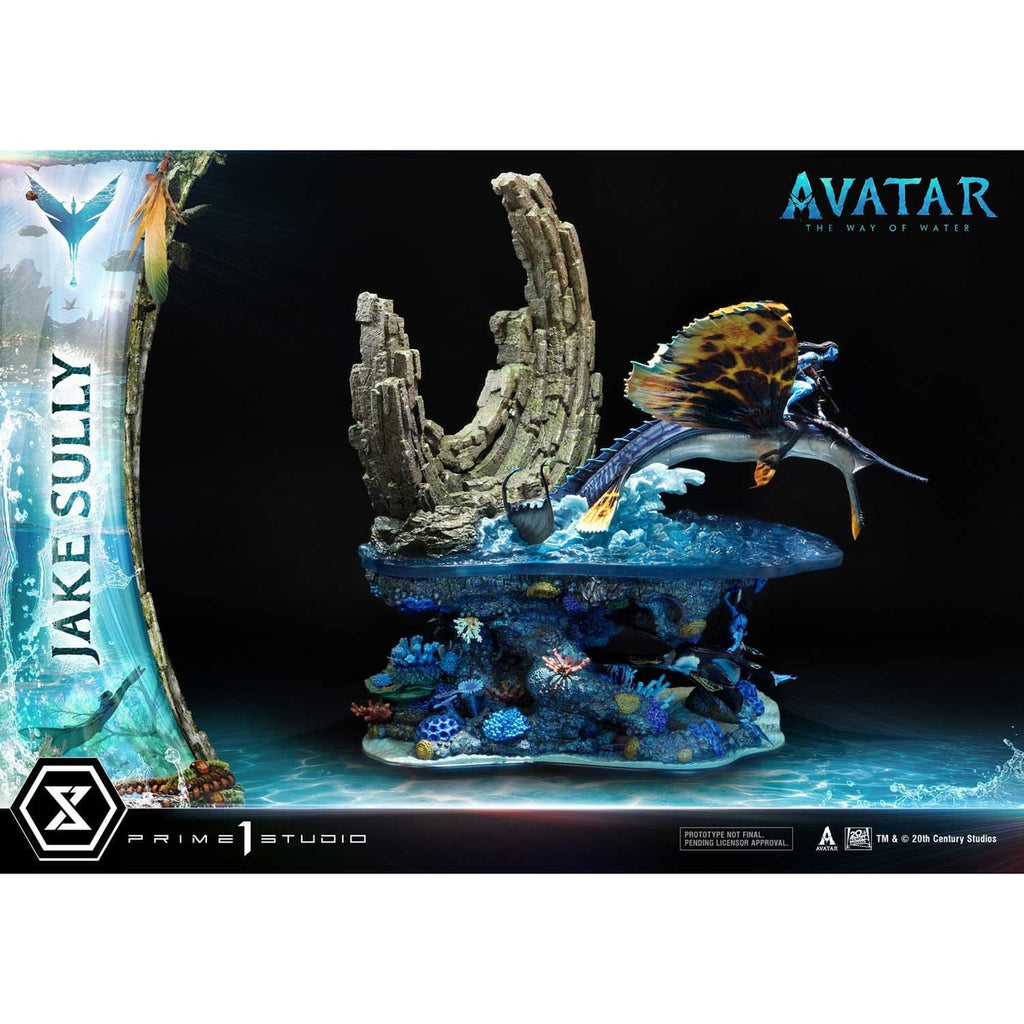 Image produit Avatar : La Voie de l’eau Statue Jake Sully Version Bonus 59 cm