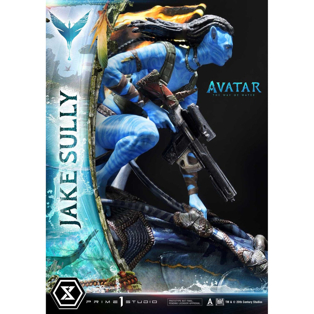 Image produit Avatar : La Voie de l’eau Statue Jake Sully Version Bonus 59 cm