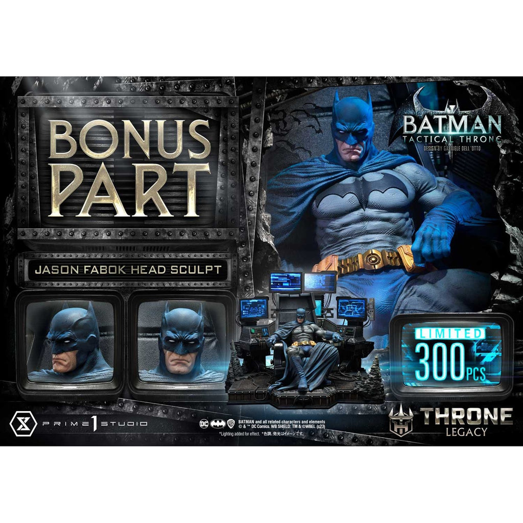 Immagine del prodotto DC Comics Throne Legacy Collection Statua 1/3 Batman Tactical Throne Deluxe Bonus Version 57 cm