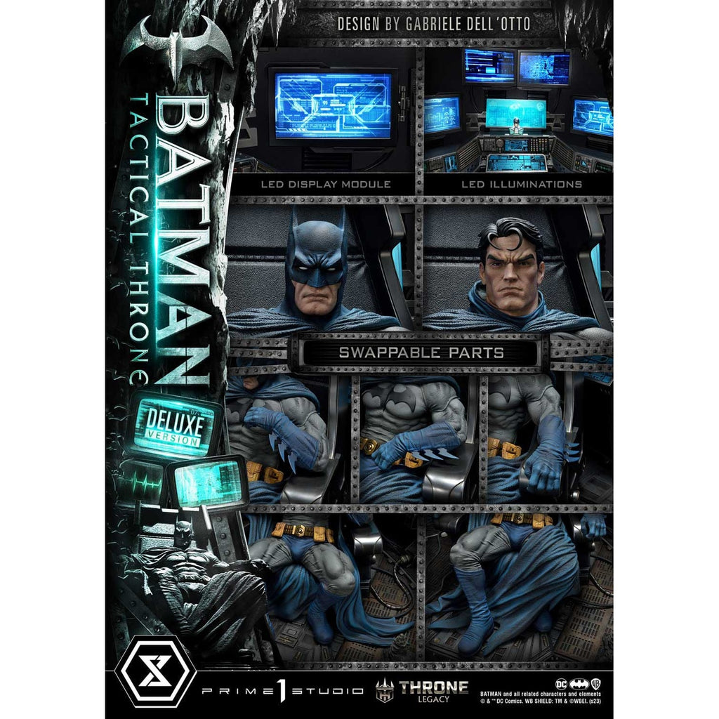 Immagine del prodotto DC Comics Throne Legacy Collection Statua 1/3 Batman Tactical Throne Deluxe Bonus Version 57 cm