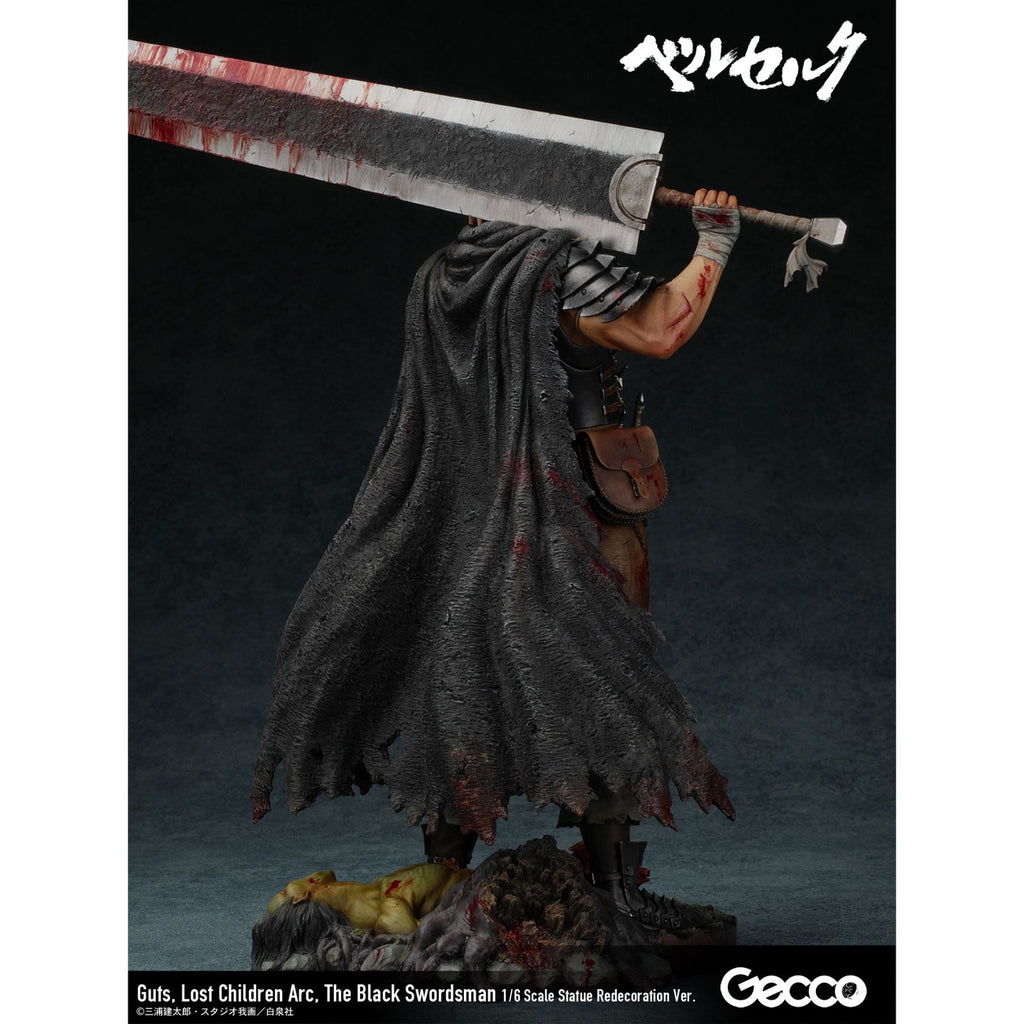 Image produit Berserk Statue 1/6 Guts Lost Children Arc The Black Swordsman Redecoration Ver. 38 cm