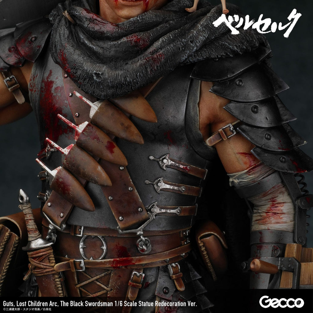 Image produit Berserk Statue 1/6 Guts Lost Children Arc The Black Swordsman Redecoration Ver. 38 cm