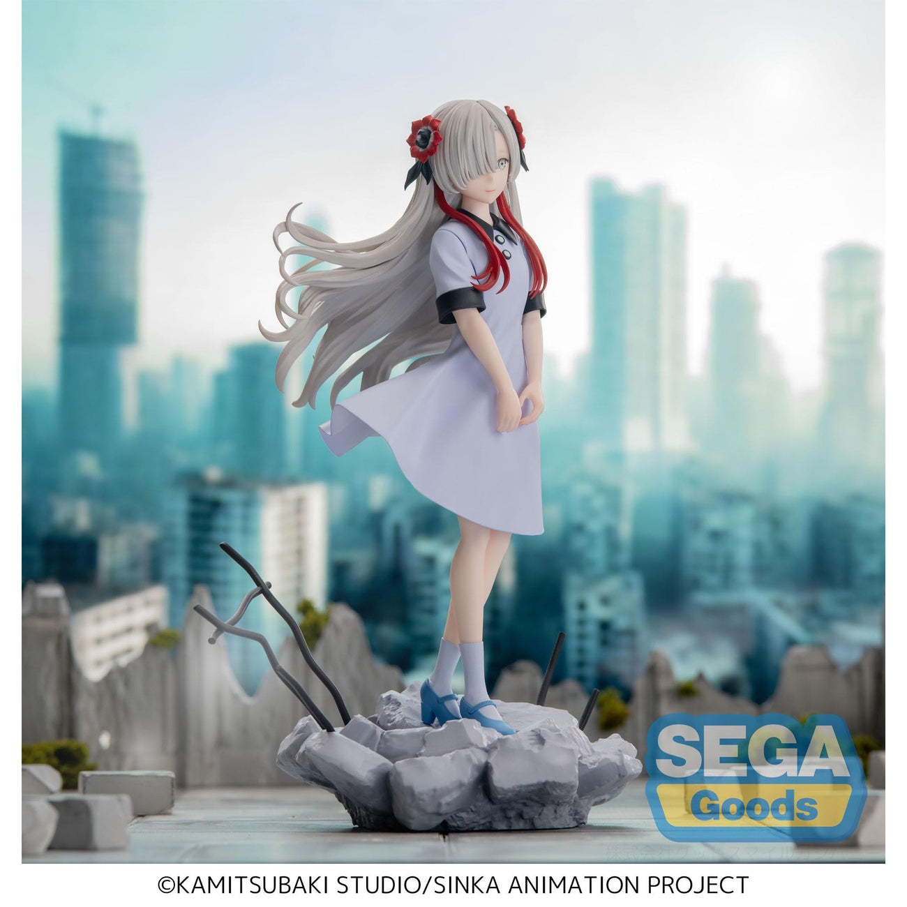 Immagine del prodotto Kamitsubaki City under Construction Statua PVC Luminasta Sekai Yorukawa 21 cm