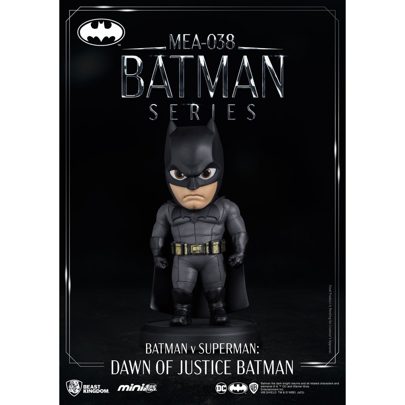 Image produit DC Comics Figurine Mini Egg Attack Batman v Superman : L’Aube de la justice Batman 8 cm