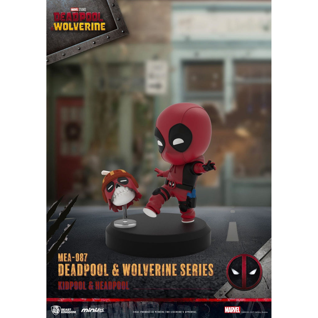 Immagine del prodotto Deadpool 3 Serie Deadpool & Wolverine Set di figure Mini Egg Attack 8 cm