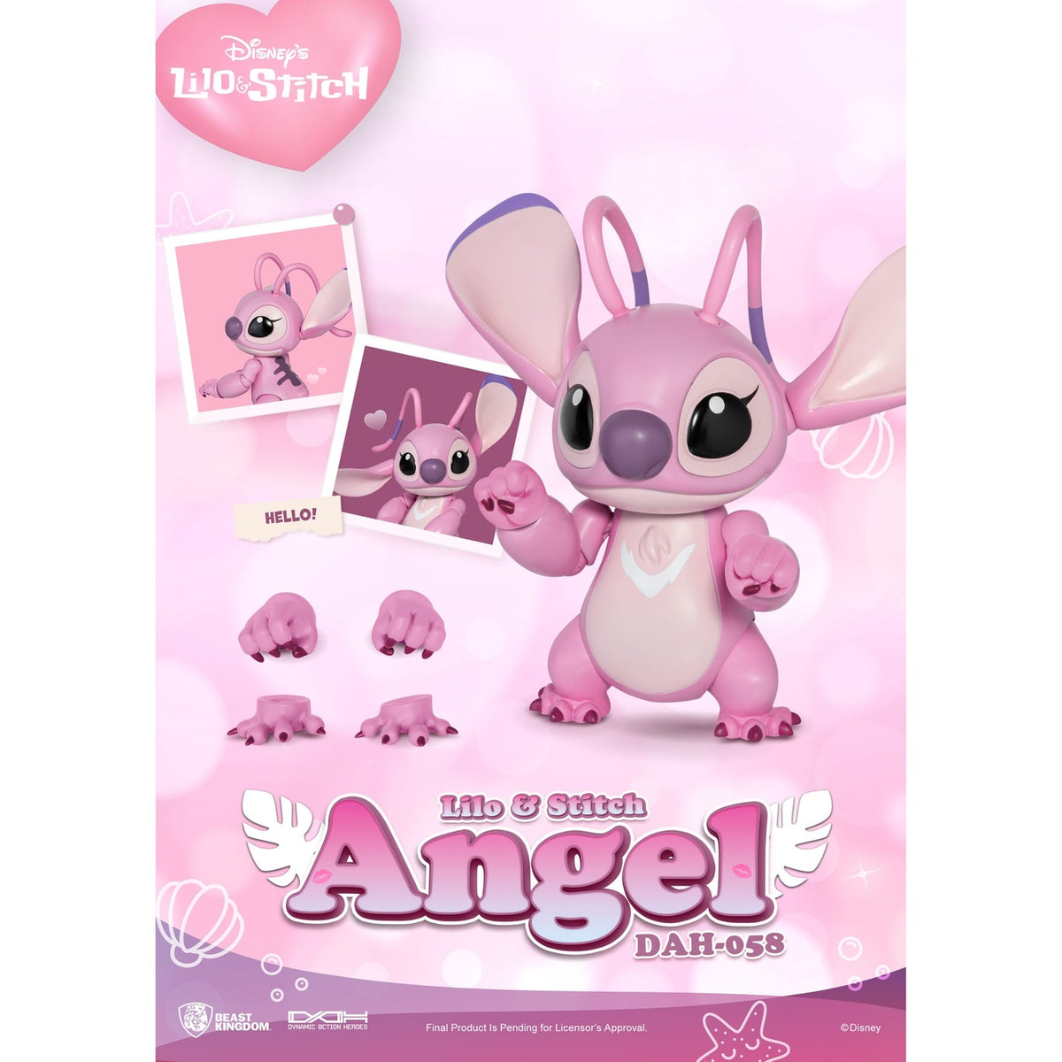 Immagine del prodotto Disney Dynamic 8ction Heroes action figure 1/9 Angel (Lilo & Stitch) 16 cm
