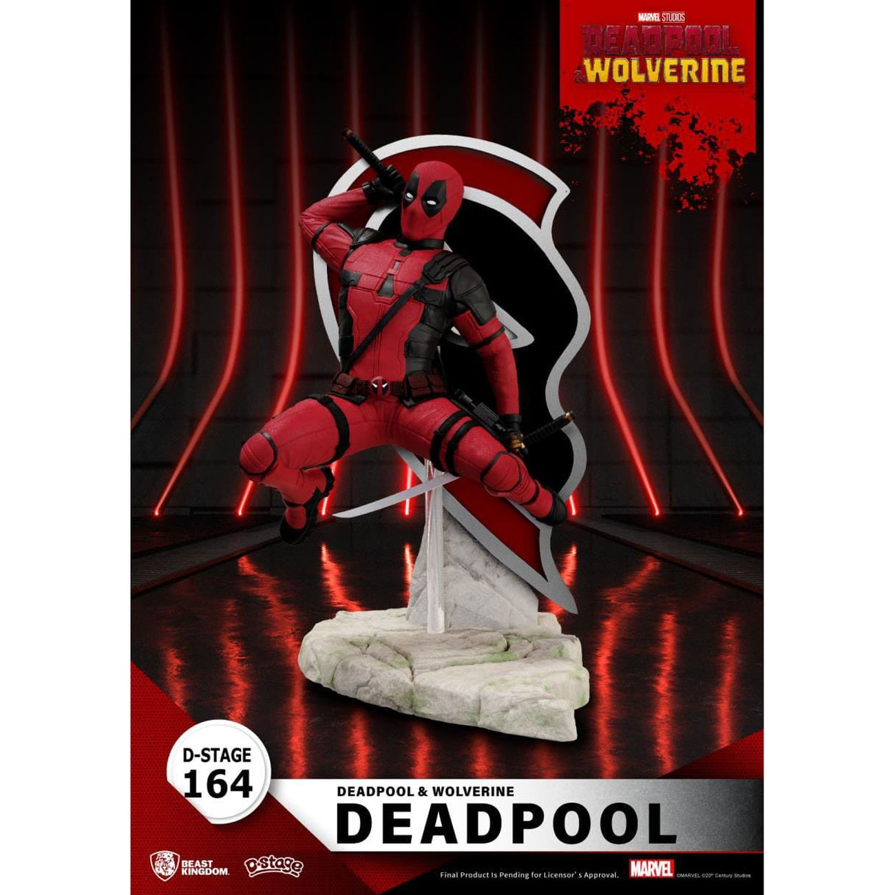 Produktbild Deadpool 3 D-Stage PVC Diorama Deadpool 16 cm