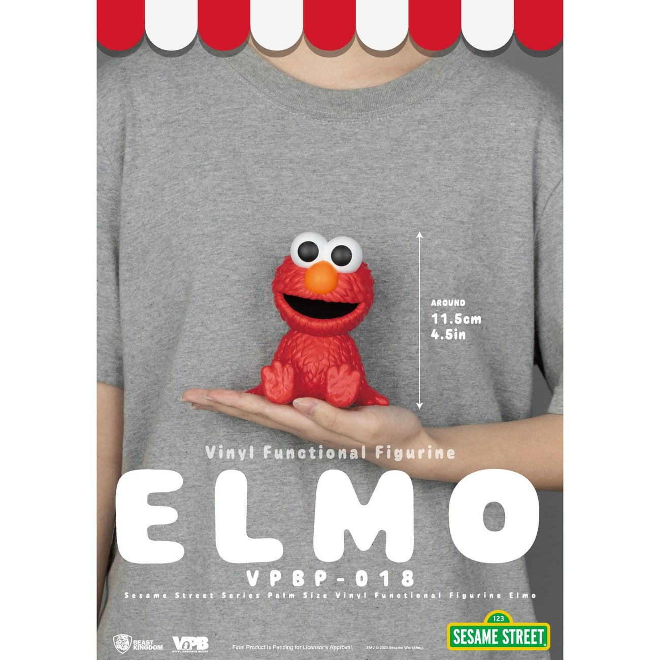 Immagine del prodotto Sesame Street salvadanaio in vinile Elmo 12 cm