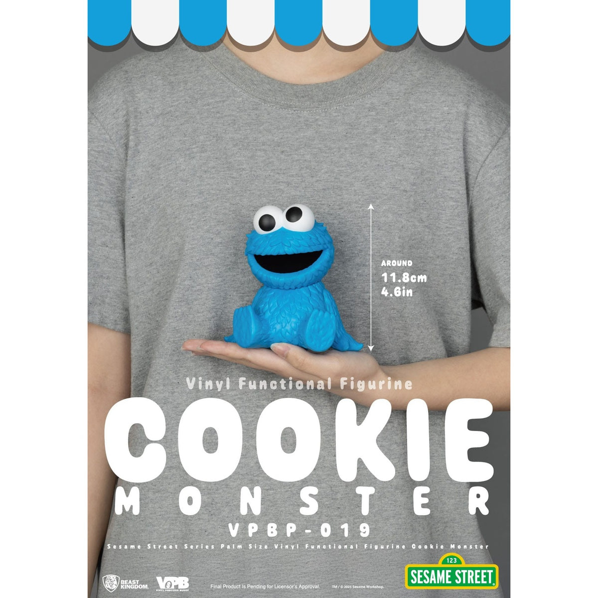 Immagine del prodotto Sesamo Street salvadanaio in vinile Cookie Monster 12 cm