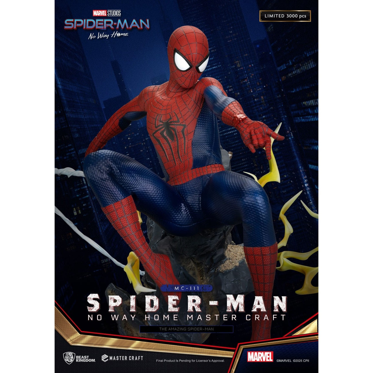 Image produit Spider-Man: No Way Home Statue Master Craft The Amazing Spider-Man 35 cm