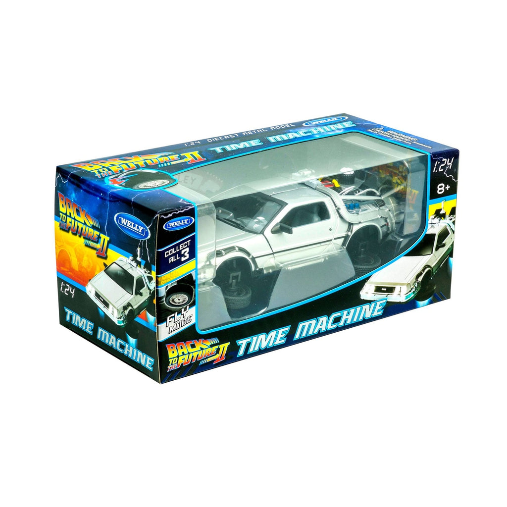 Image produit Retour vers le futur II Modèle moulé sous pression 1/24 DeLorean LK Coupé Fly Wheel 81