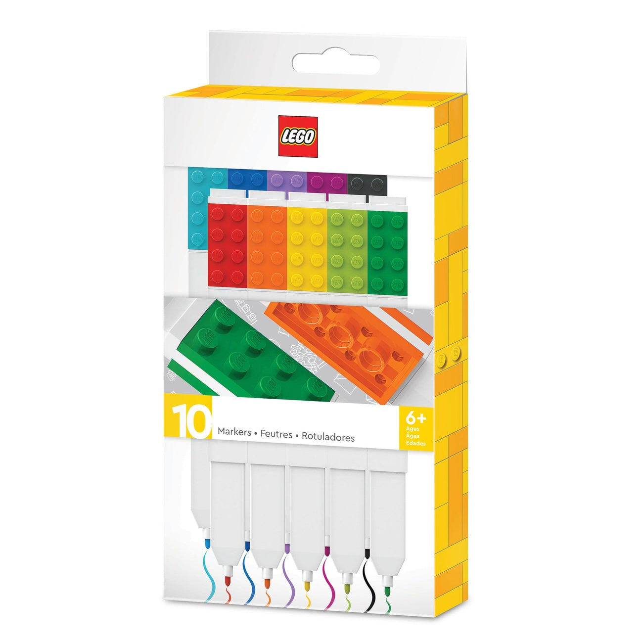 Immagine del prodotto Set di pennarelli LEGO – 10 pezzi