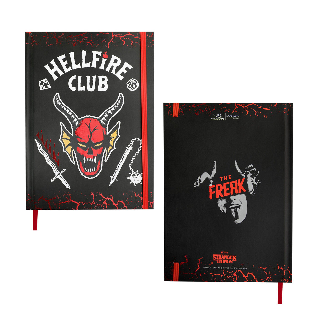 Image produit Stranger Things Carnet Hellfire Club