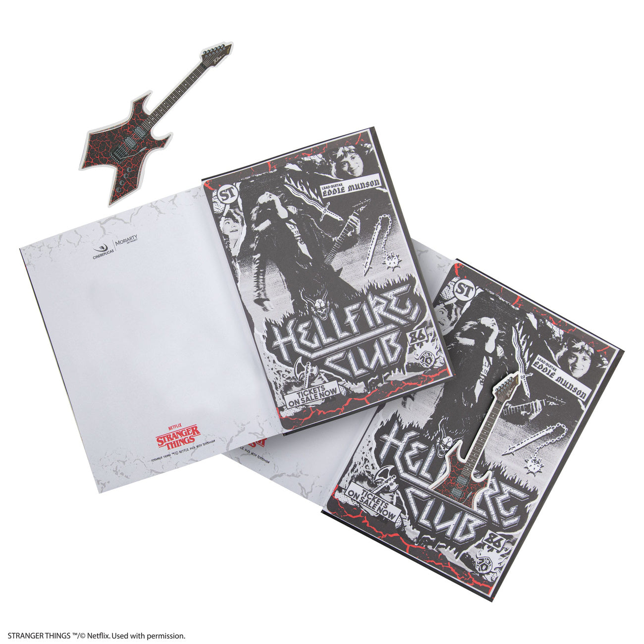 Image produit Stranger Things Carnet Hellfire Club