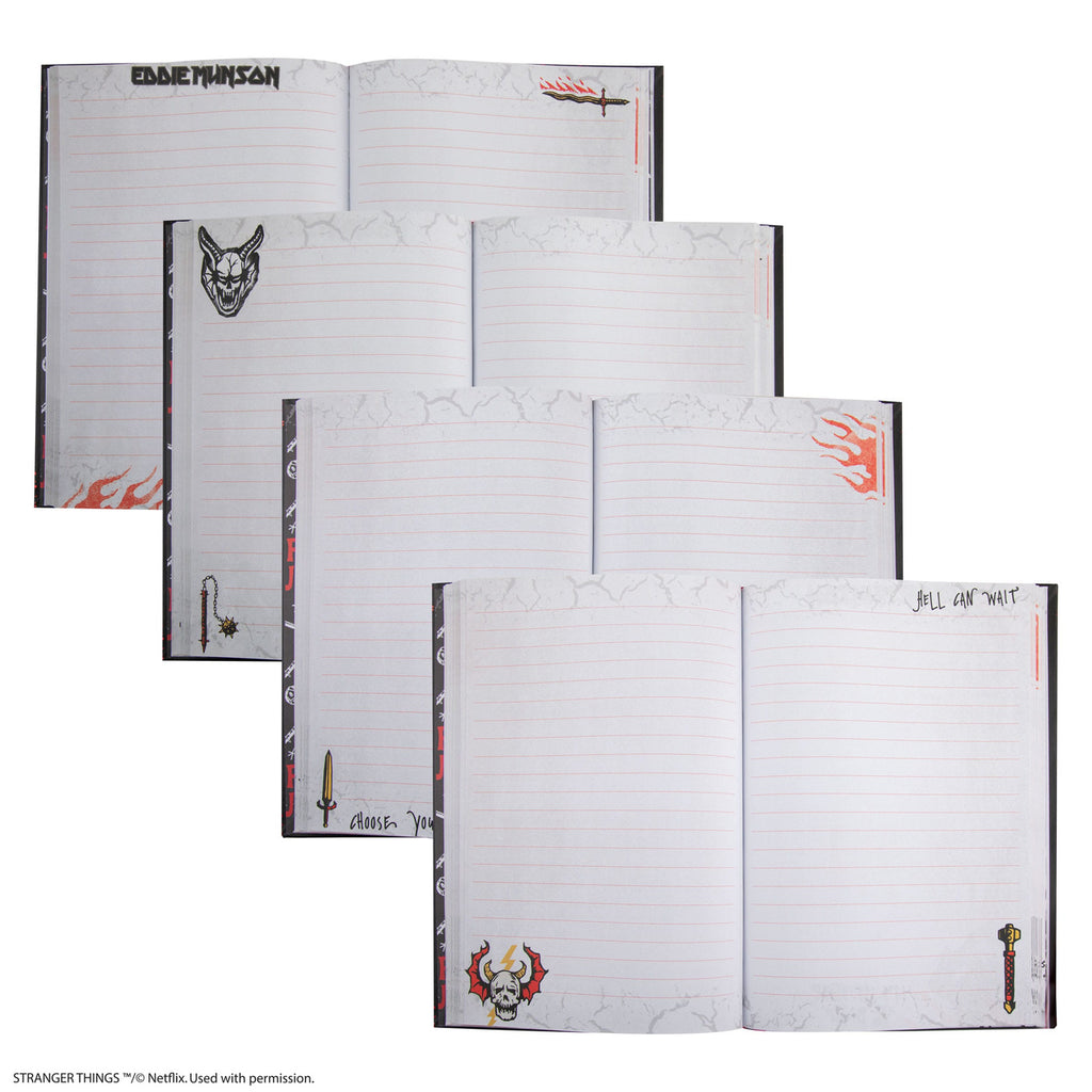 Image produit Stranger Things Carnet Hellfire Club