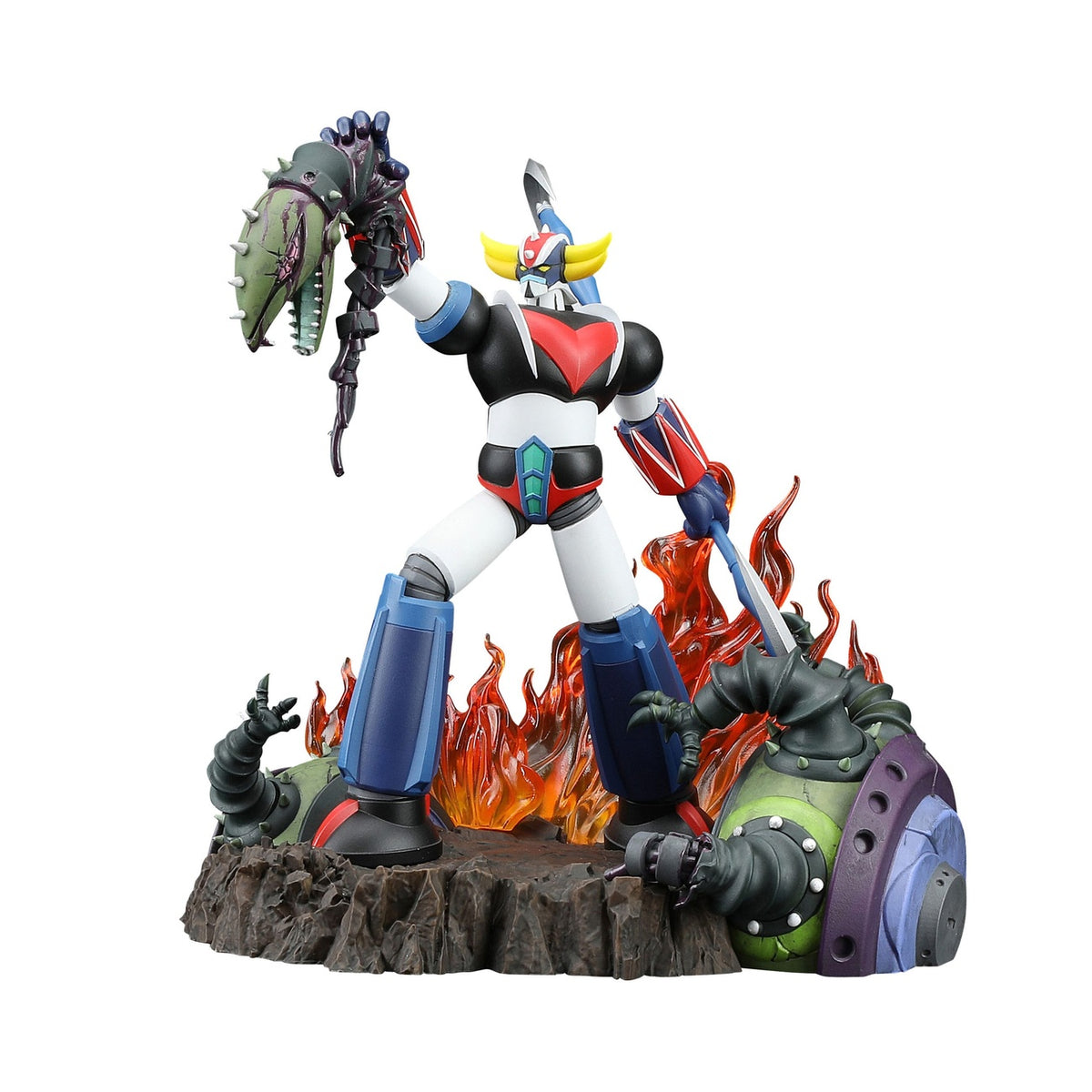 Produktbild Grendizer Scene Selection 01 PVC Statue Grendizer a cry of Victory 14 cm