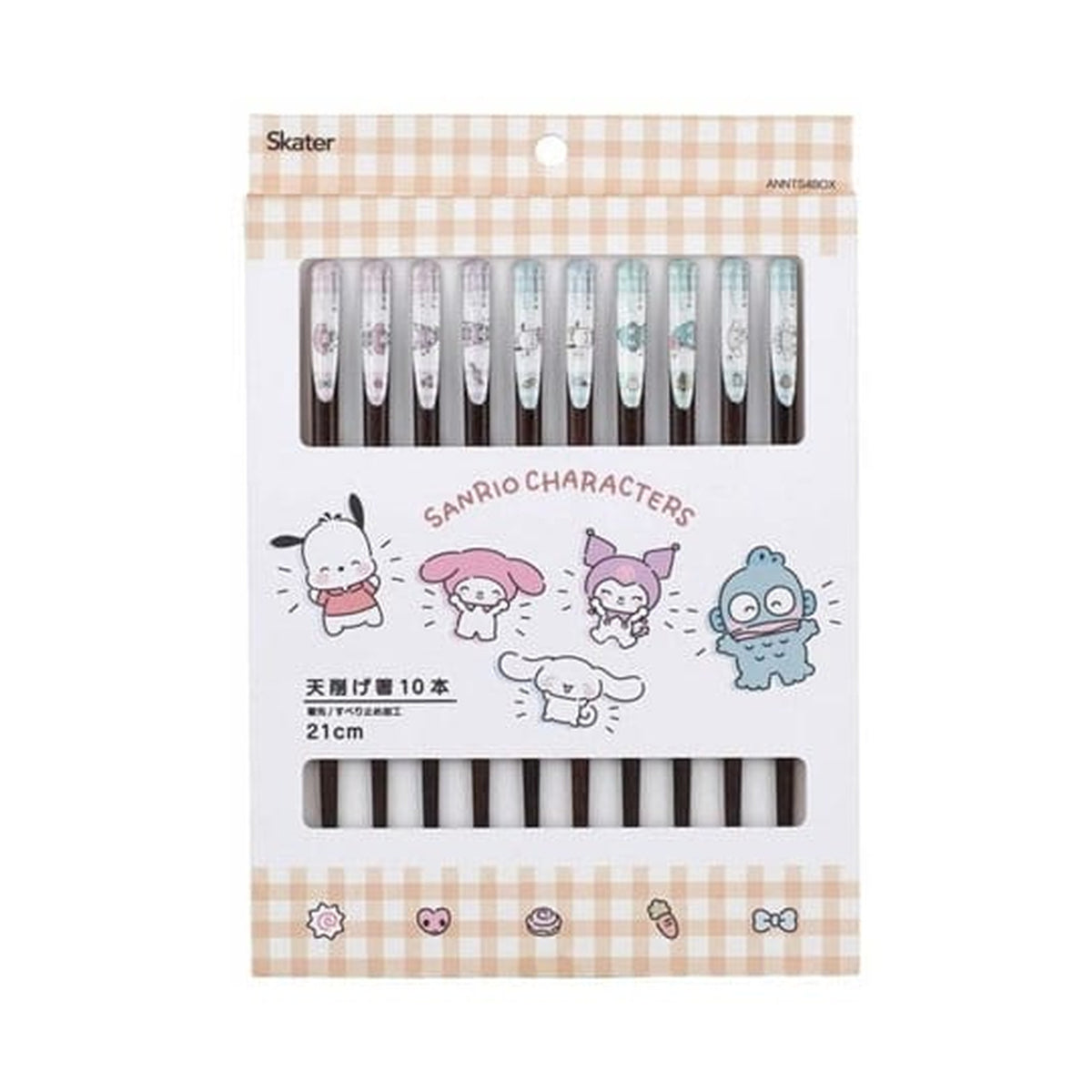 Produktbild Sanrio Essstäbchen 10er-Pack Characters