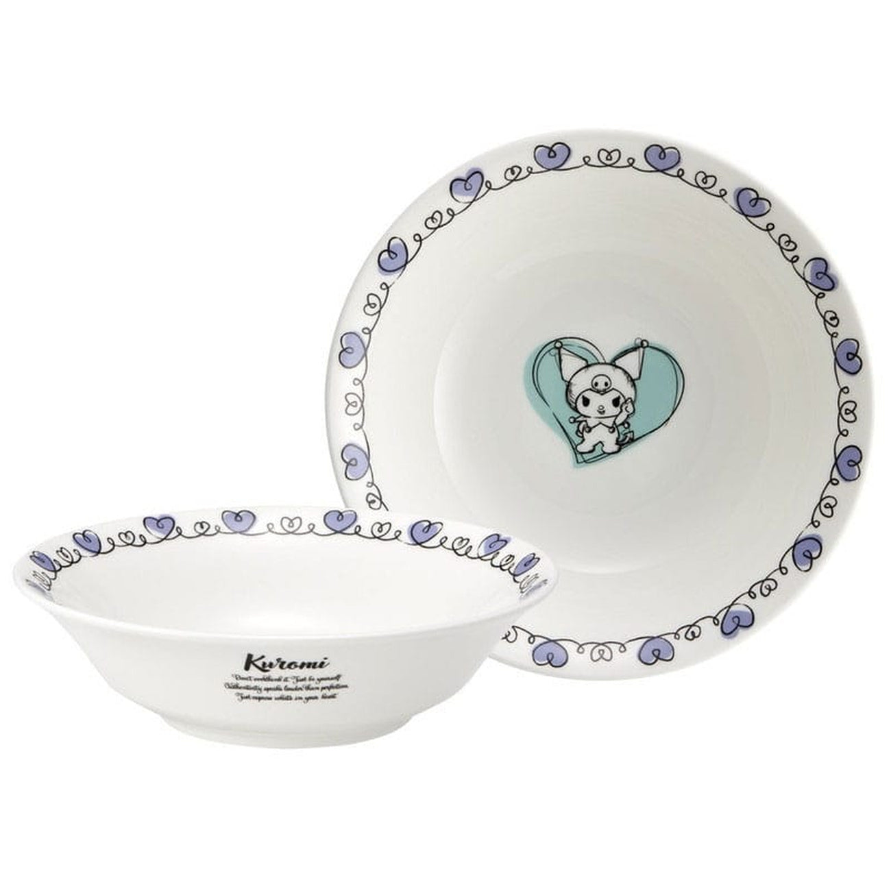 Produktbild Sanrio Bone China Schüssel Kuromi