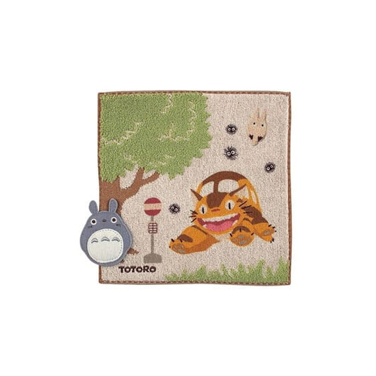 Image produit Mon Voisin Totoro mini-serviette Arrêt de bus 25 x 25 cm