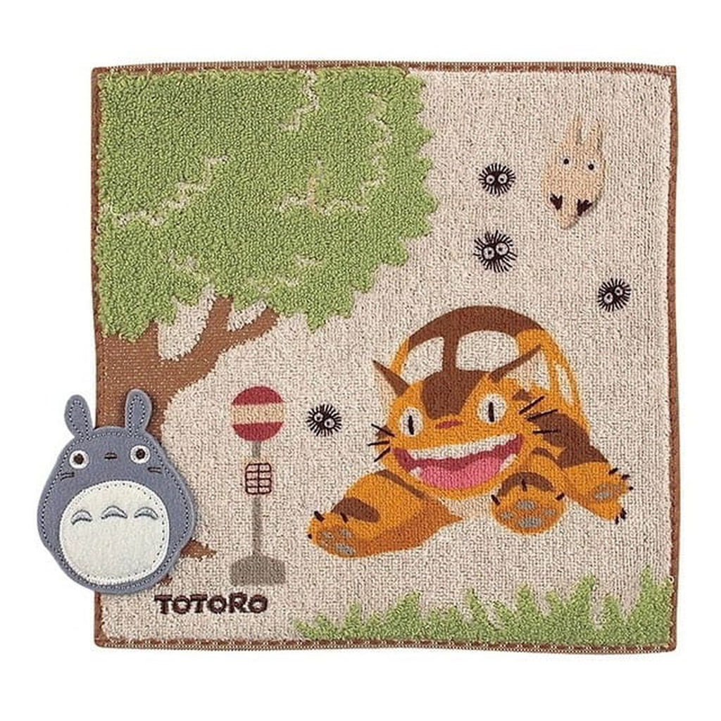 Produktbild Mein Nachbar Totoro Mini-Handtuch Bus Stop 25 x 25 cm