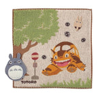 Produktbild Mein Nachbar Totoro Mini-Handtuch Bus Stop 25 x 25 cm