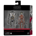 Image produit Star Wars Épisode II Black Series Lot de 2 figurines C-3PO (corps de droïde de combat B1) & Super Droïde de Combat 15 cm