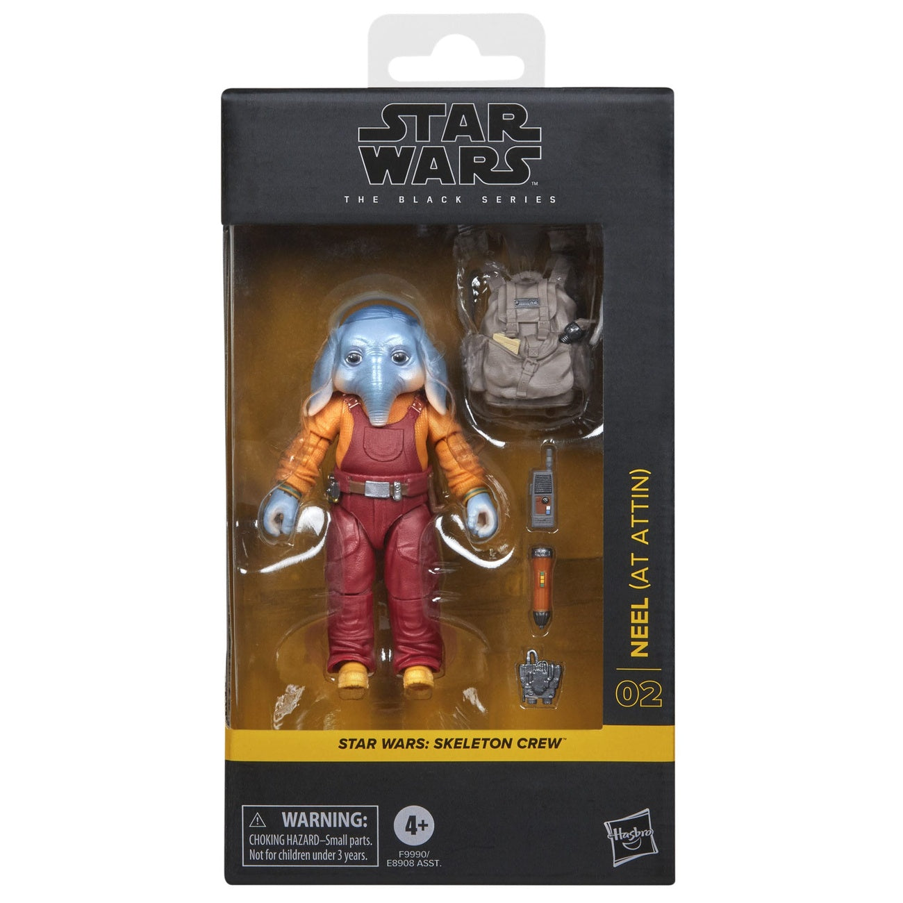 Produktbild Star Wars: Skeleton Crew Black Series Actionfigur Neel (At Attin) 15 cm