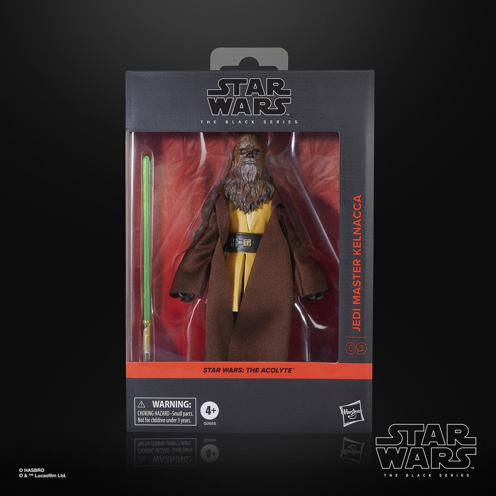 Produktbild Star Wars: The Acolyte Black Series Actionfigur Jedi Master Kelnacca 15 cm