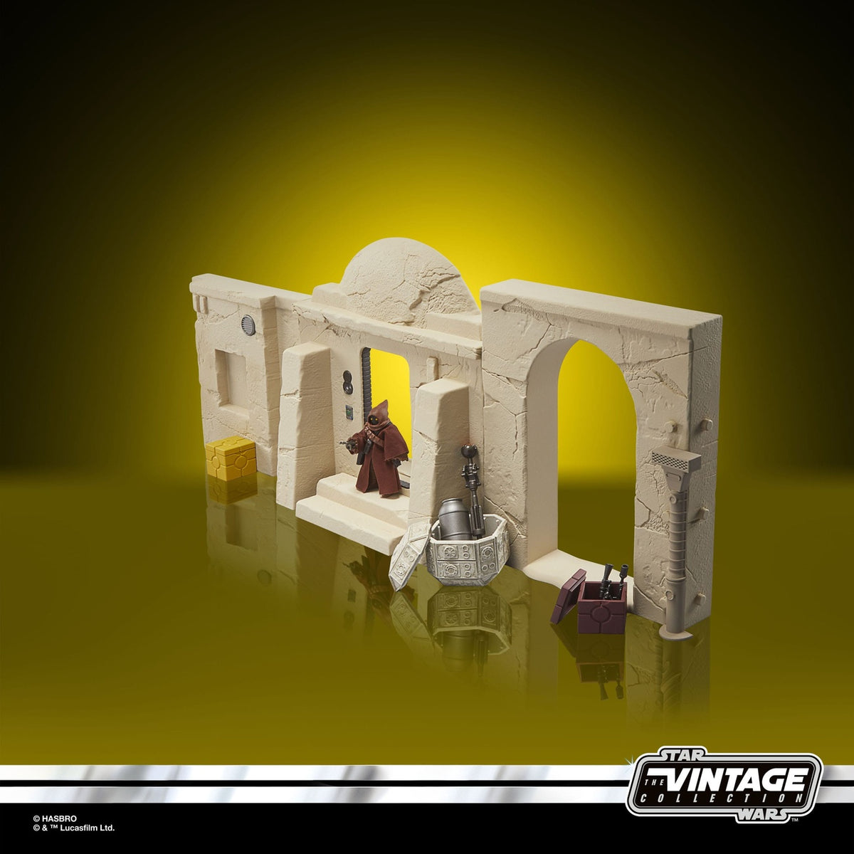 Produktbild Star Wars Episode IV Vintage Collection Playset Streets of Mos Eisley mit Jawa Action Figure