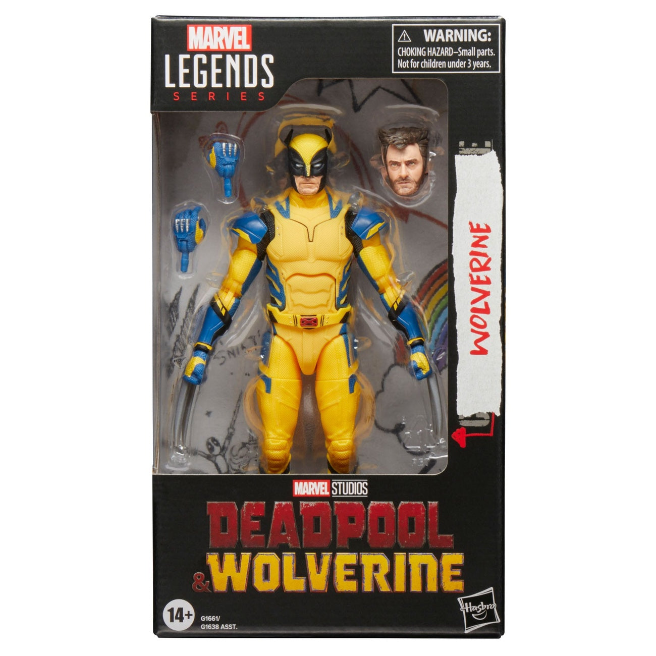 Image produit Deadpool & Wolverine Marvel Legends figurine articulée Wolverine 15 cm
