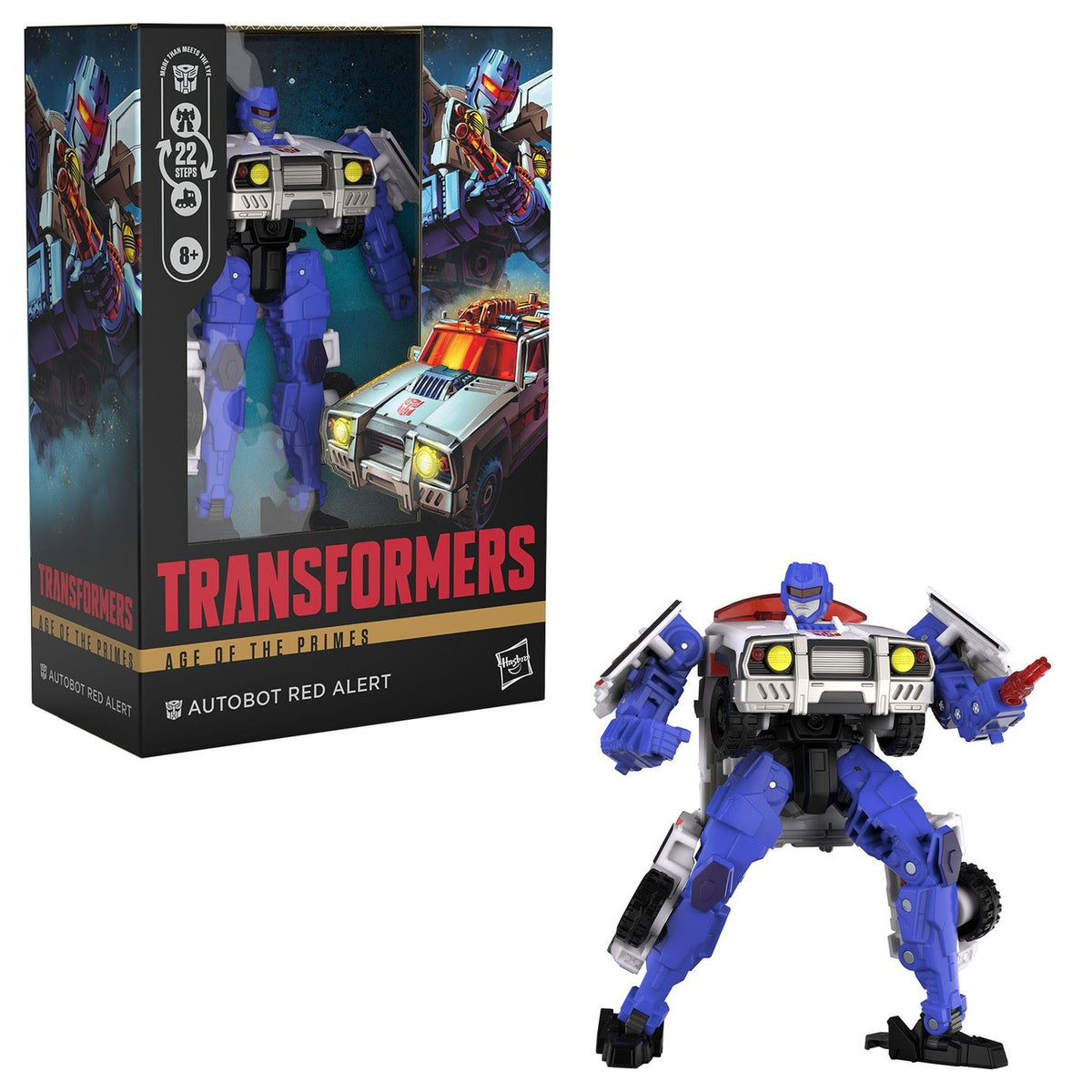 Produktbild Transformers Age of the Primes Voyager Class Actionfigur The Thirteen Autobot Red Alert 18 cm