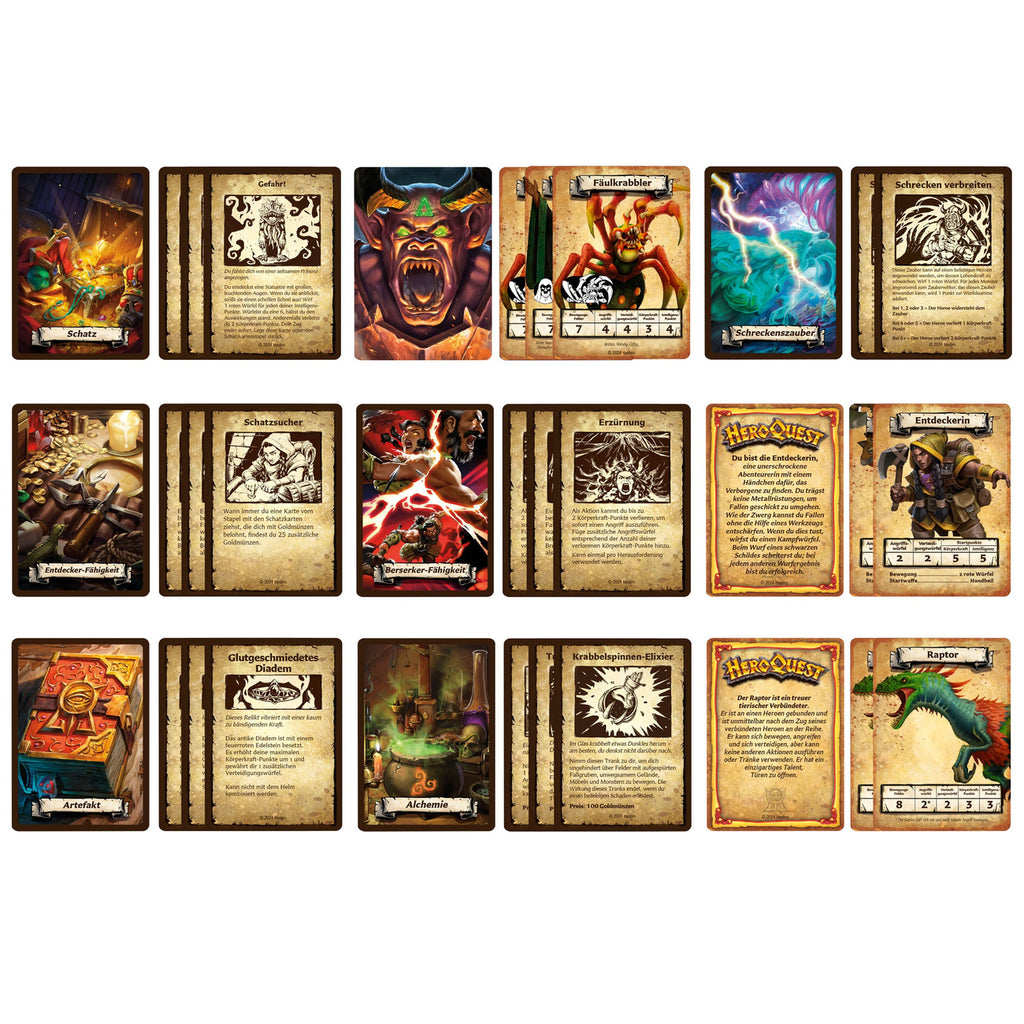 Immagine del prodotto HeroQuest Espansione gioco da tavolo La Giungla di Delthrak Adventure Pack *Versione tedesca*