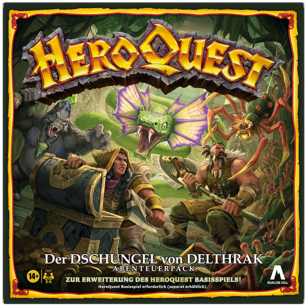 Immagine del prodotto HeroQuest Espansione gioco da tavolo La Giungla di Delthrak Adventure Pack *Versione tedesca*