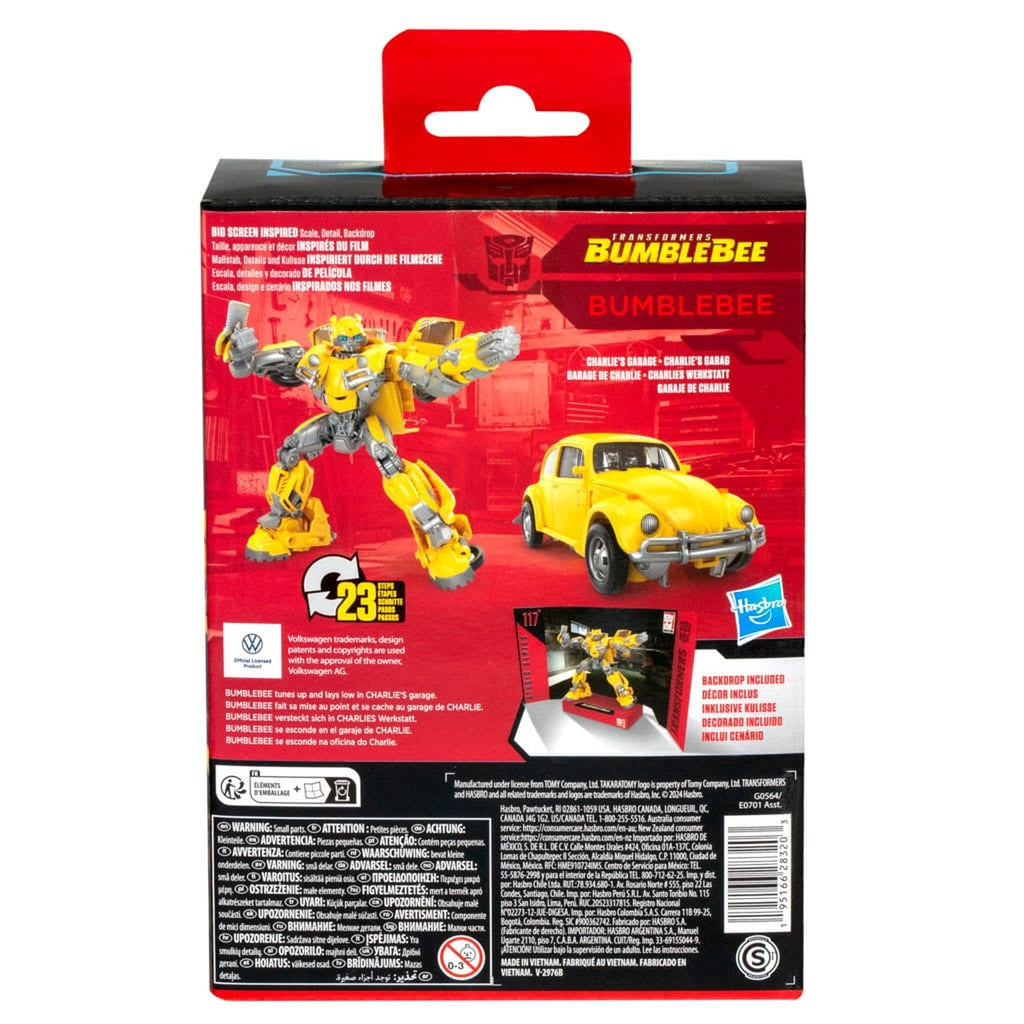 Produktbild Transformers: Bumblebee Generations Studio Series Deluxe Class Actionfigur Bumblebee 11 cm