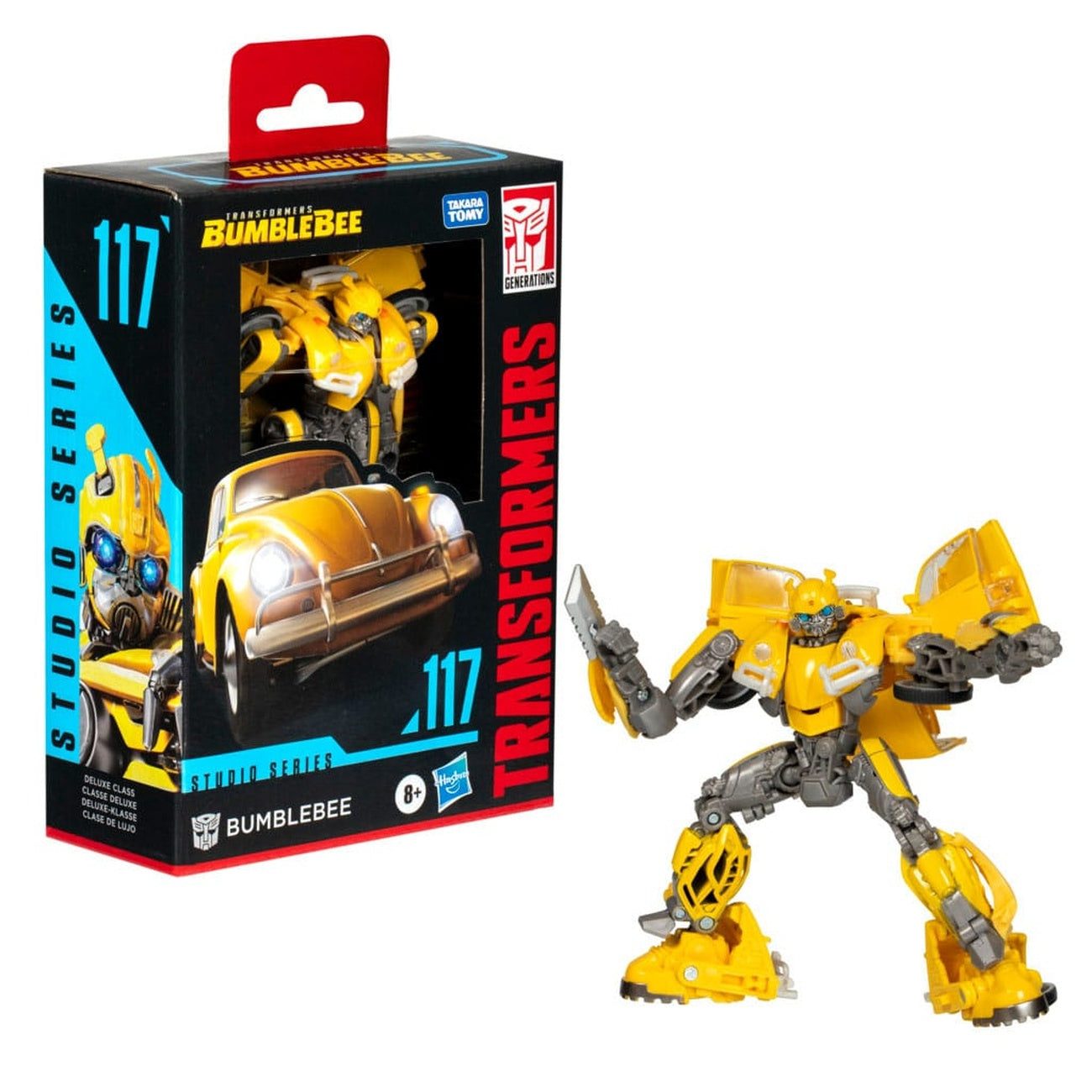 Produktbild Transformers: Bumblebee Generations Studio Series Deluxe Class Actionfigur Bumblebee 11 cm