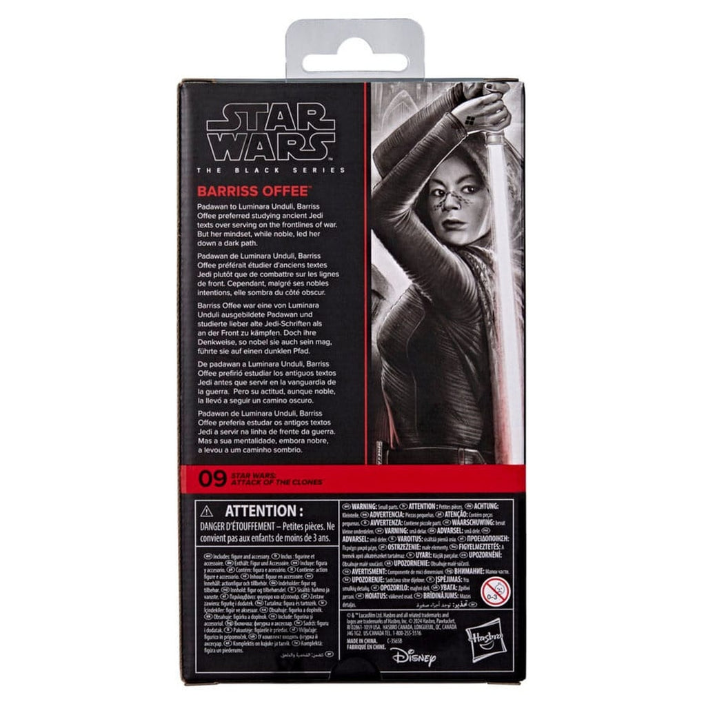 Produktbild Star Wars Episode II Black Series Actionfigur Barriss Offee 15 cm