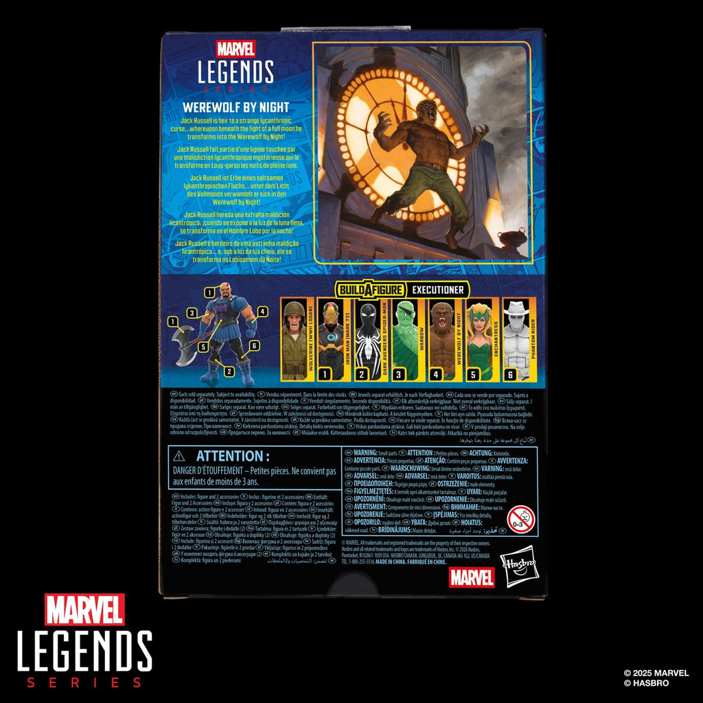 Immagine del prodotto Action figure Marvel Legends Werewolf by Night (BAF: Executioner) 15 cm