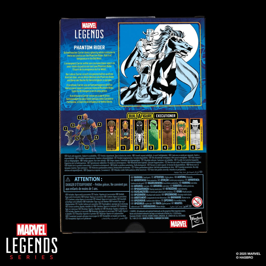 Immagine del prodotto Action figure Marvel Legends Phantom Rider (BAF: Executioner) 15 cm