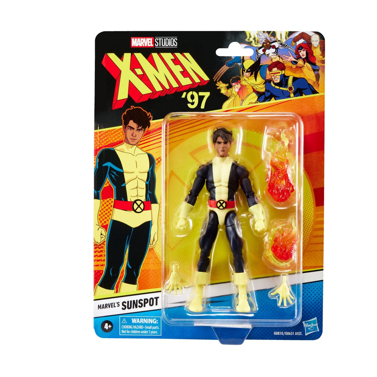 Image produit X-Men '97 Marvel Legends figurine d’action Marvel's Sunspot 15 cm