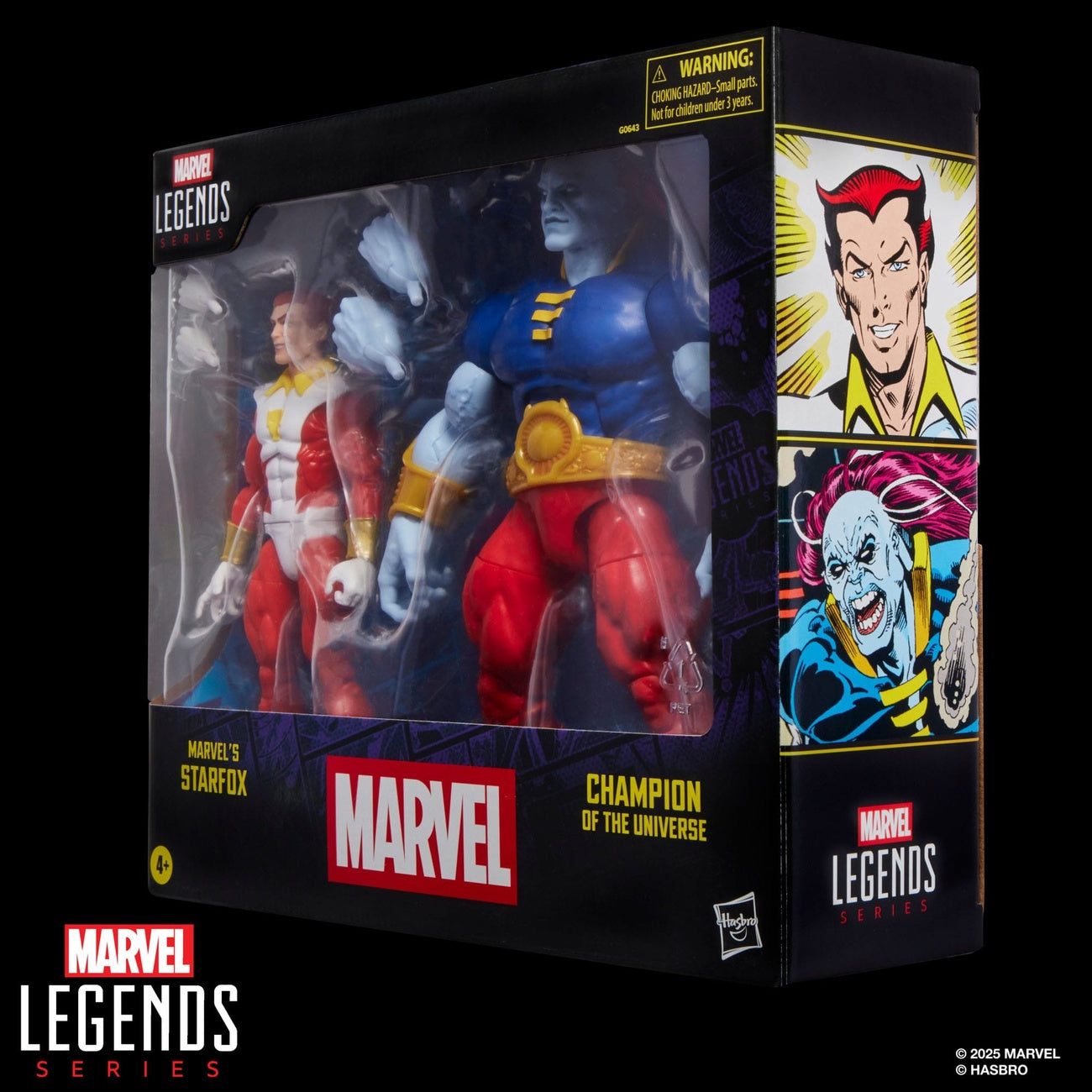 Image produit Figurines d’action Marvel Legends Pack de 2 Marvel’s Starfox & Champion of the Universe 15 cm