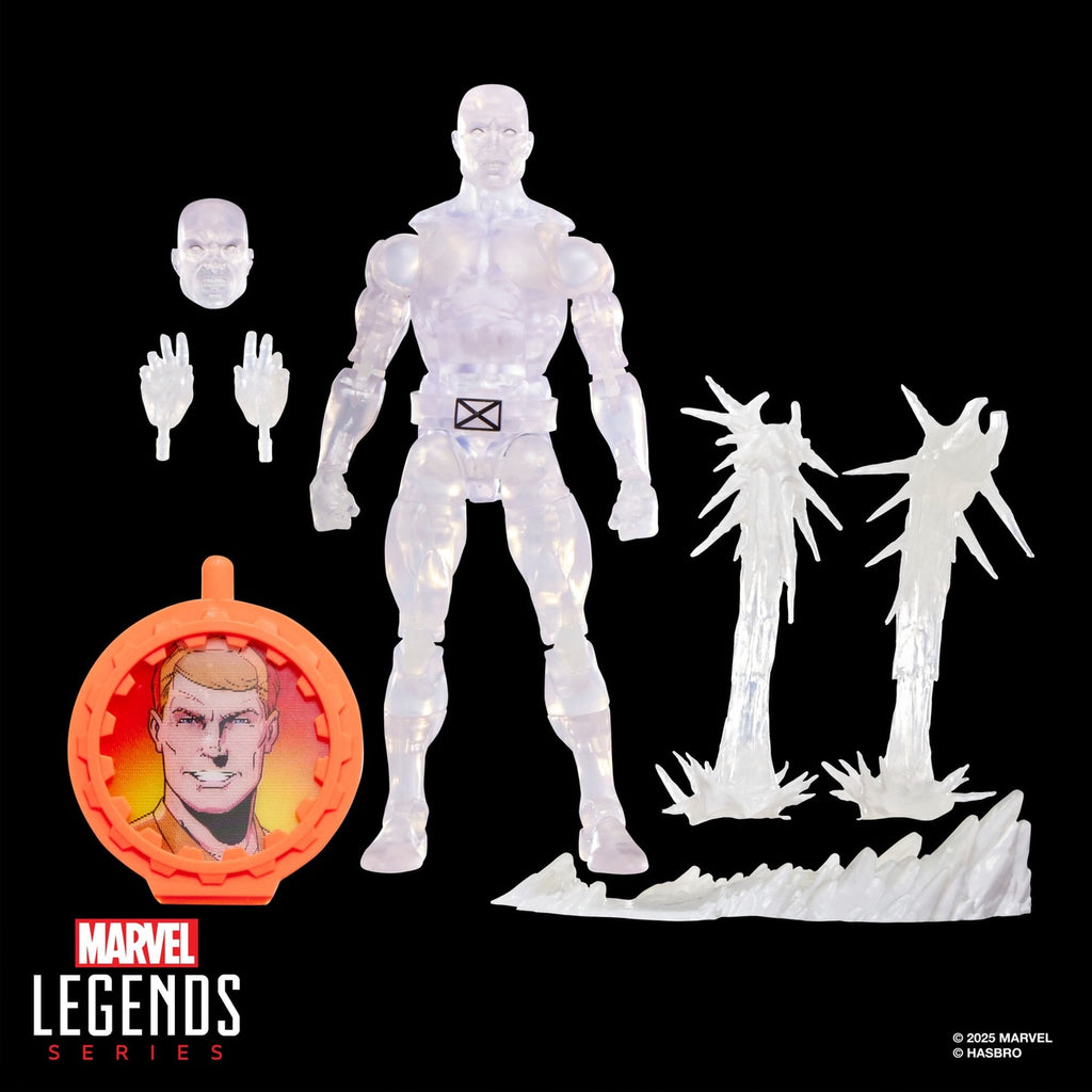Image produit Secret Wars Marvel Legends figurine rétro Iceman 15 cm