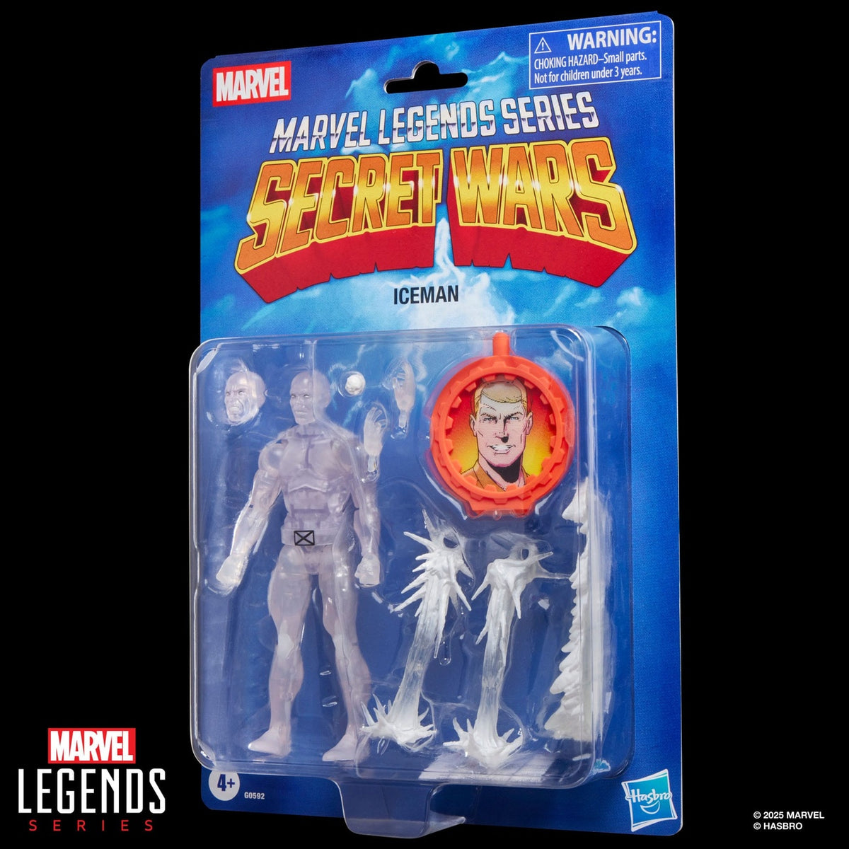Image produit Secret Wars Marvel Legends figurine rétro Iceman 15 cm