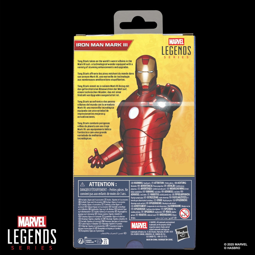 Immagine del prodotto Iron Man Marvel Legends Series action figure Iron Man Mark III 15 cm