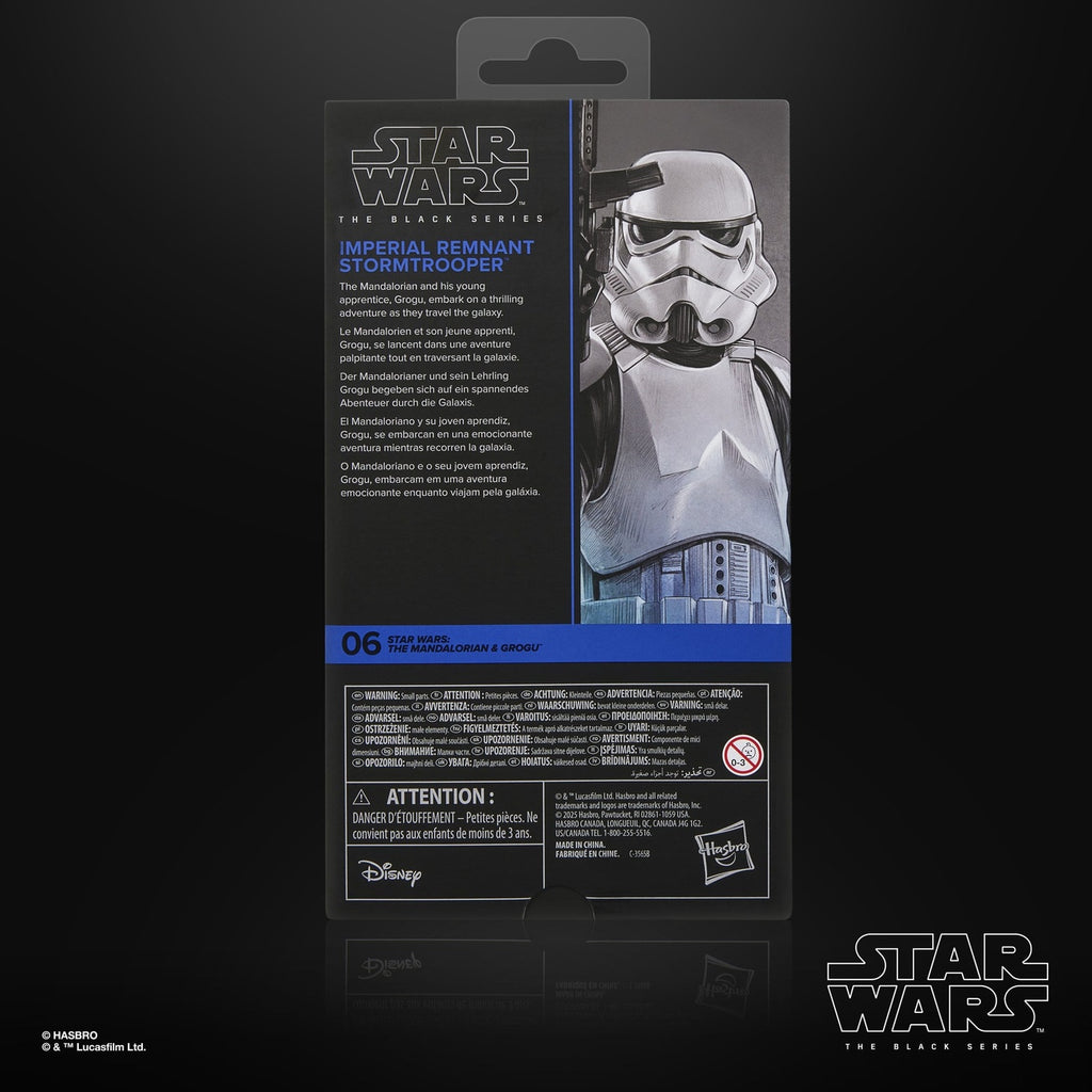 Image produit Star Wars : The Mandalorian & Grogu figurine Black Series Stormtrooper du Remnant Impérial 15 cm