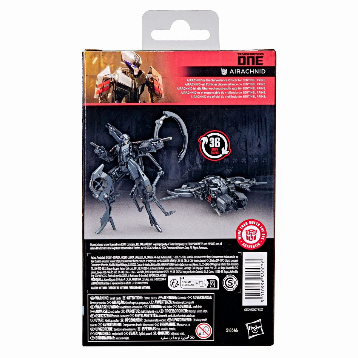 Produktbild Transformers One Studio Series Deluxe Class Actionfigur Airachnid 11 cm